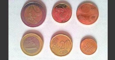 Euro mince, euro, 2 eurá, 20 cent, 10 cent, 5 cent, materiály a z čoho sú vyrobené